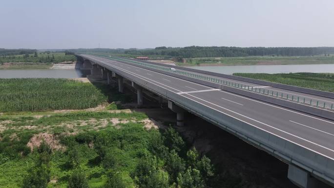 山东省高速公路航拍镜头