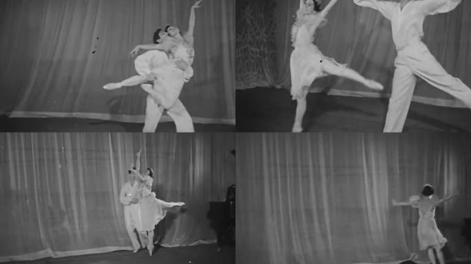 40年代世界青年大会歌剧院芭蕾舞天鹅湖