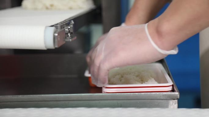 米饭盒饭生产线