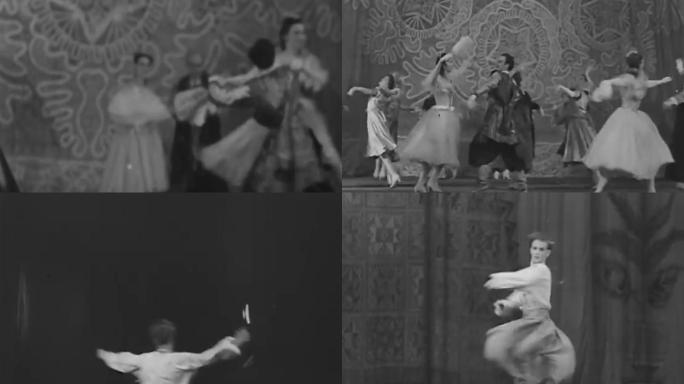 40年代世界青联青年大会歌剧院芭蕾闭幕式