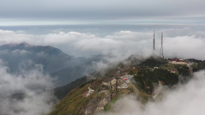 唯美大气南岳衡山祝融峰