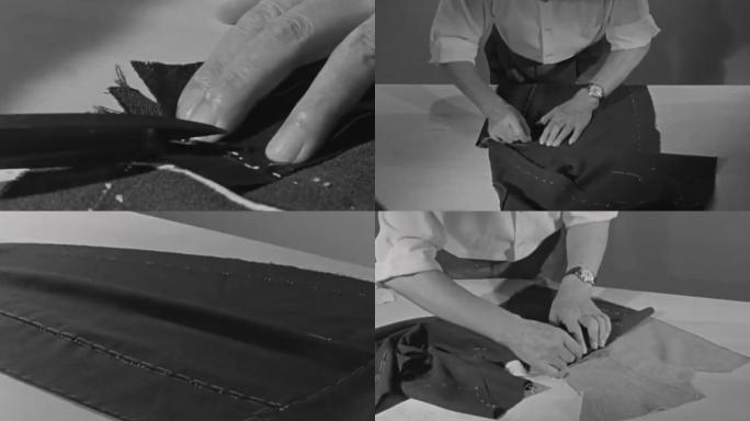 40年代私人定制裁缝缝纫裁剪服装设计师