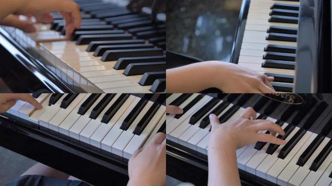 【4k原创】弹钢琴的芊芊细手