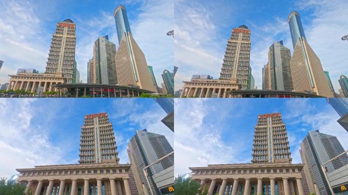 4K中国平安金融中心大楼视频