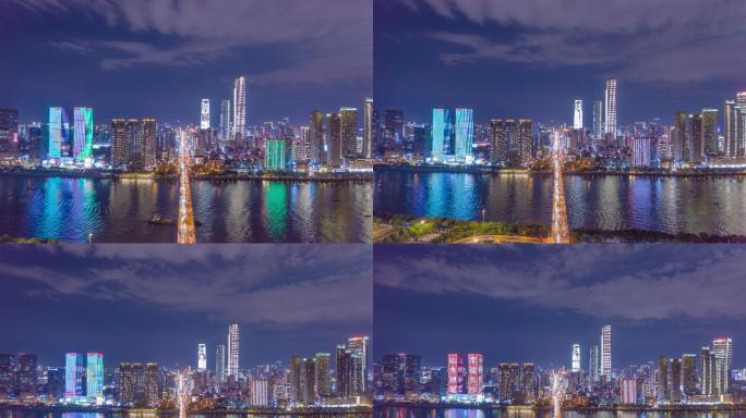 长沙市中心夜景