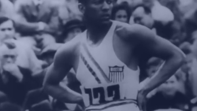 美国运动员杰西欧文斯1936年柏林奥运会