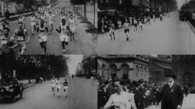 30年代纽约市马拉松运动会比赛