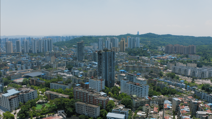 【4K】重庆大足区城市航拍