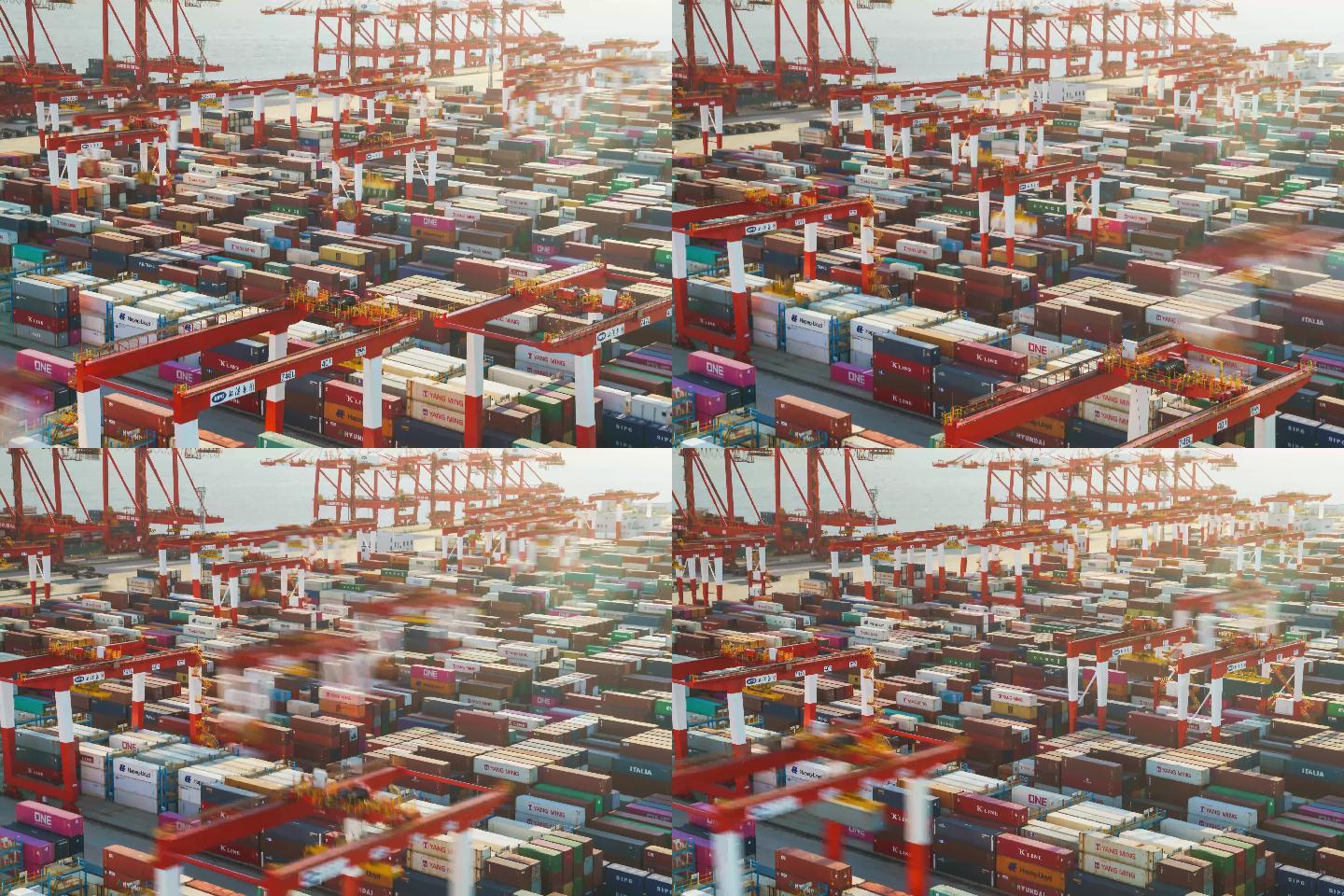 6K延时-洋山深水港全自动集装箱码头