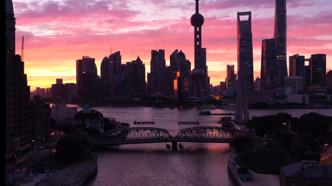 上海最新4K航拍城市宣传片