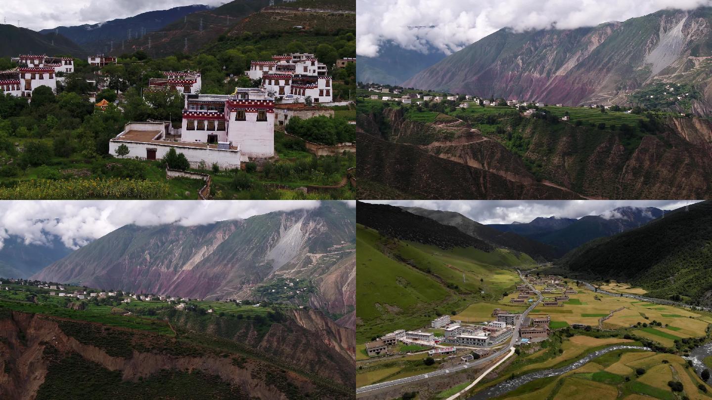 高原藏寨云上村落
