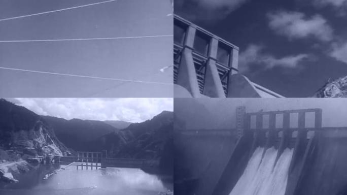 60年代三线建设丹江口水电站水利发电灌溉