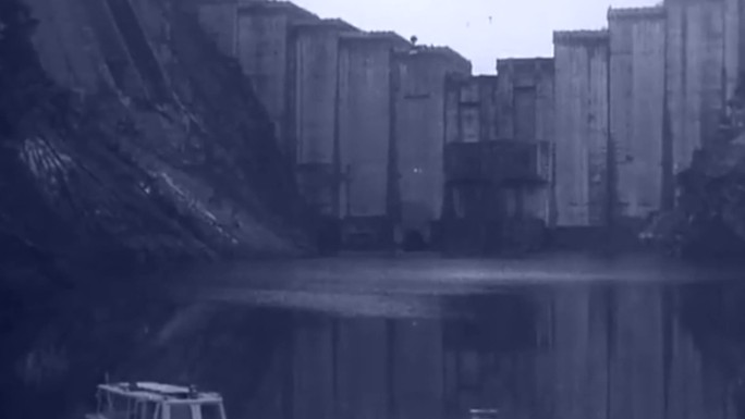 60年代三线建设水库水电站项目枢纽工程