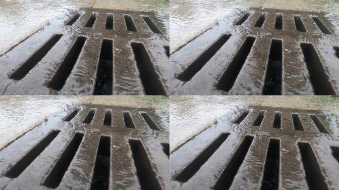 下水道排除雨水