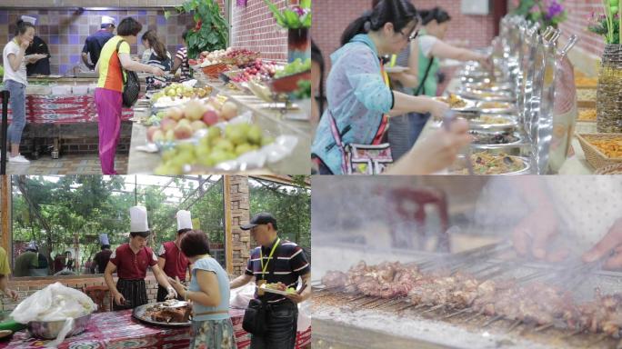 新疆美食自助餐