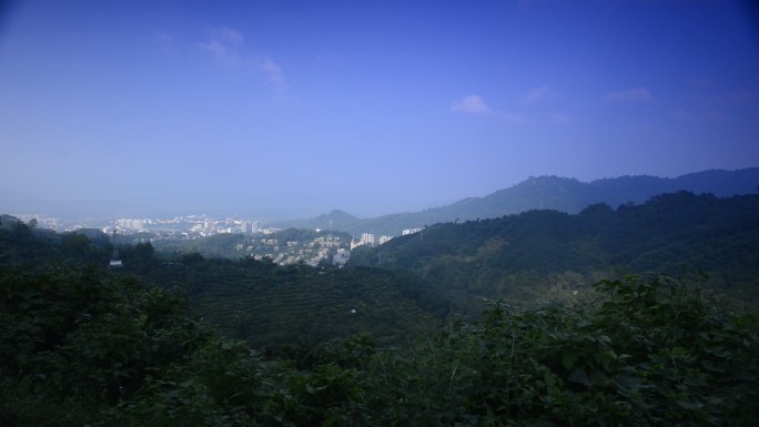 山水间自热风光风景