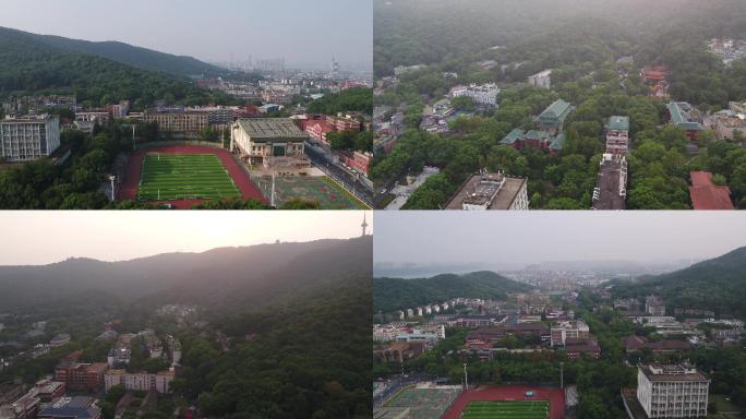 长沙大学城全景、湖南大学、湖南师范大学