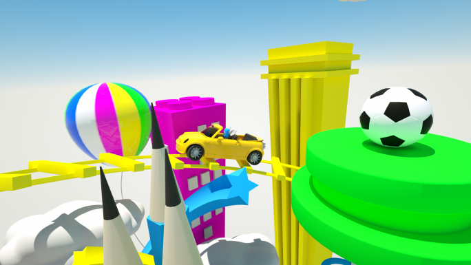 原创卡通儿童娱乐类益智类少儿节目片头