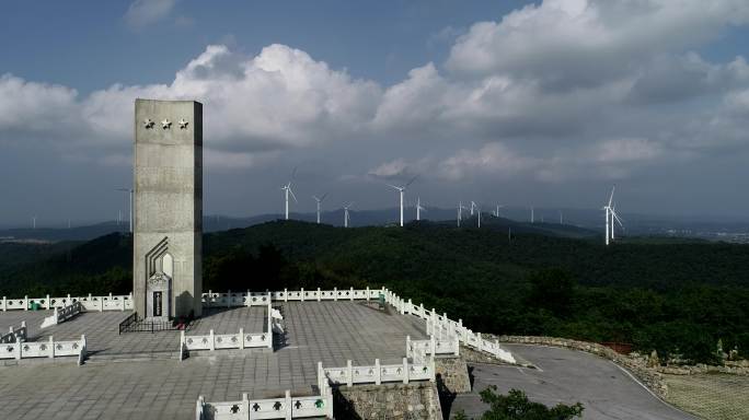 航拍海峡两岸交流基地：张自忠殉国处纪念园