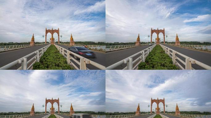 沭河大桥延时摄影临沭城市宣传片