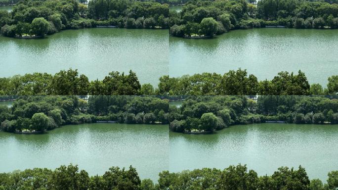 【原创】4K城市景观-平静的湖面
