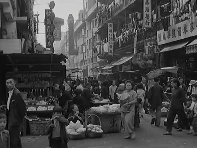 40年代香港童年老街巷