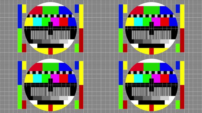 电视无信号彩条干扰带声音