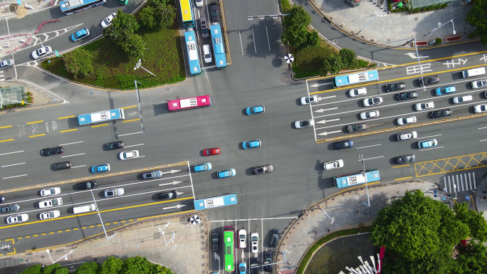 交通十字路口