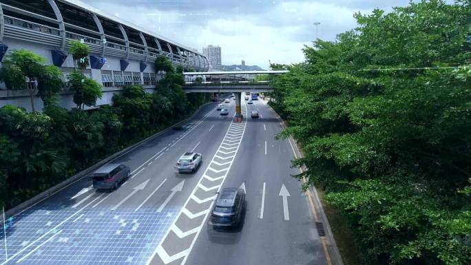 科技城市AE模板