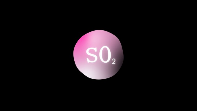 气泡水珠化学二氧化硫分子视频