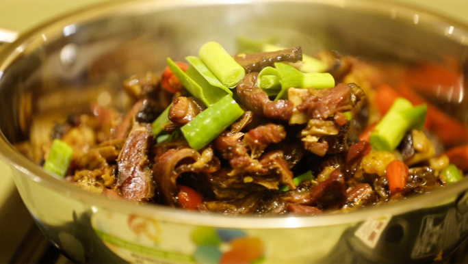 腊鸭从原材料制作成美食过程