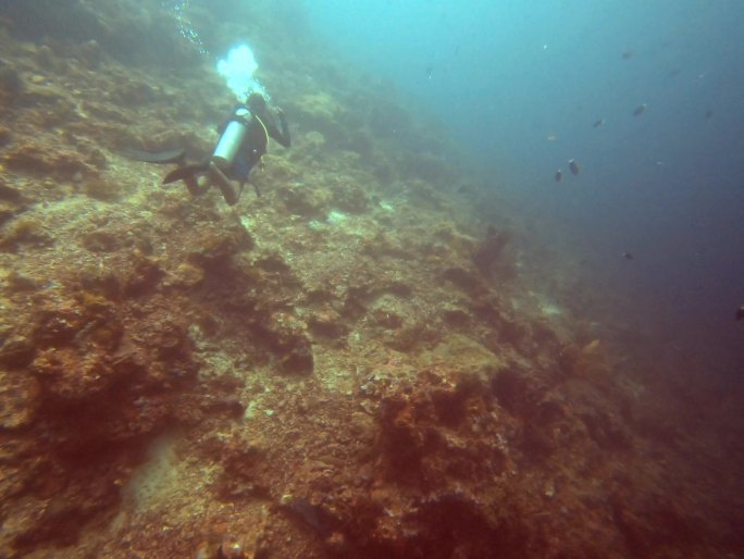 诗巴丹的海底悬崖