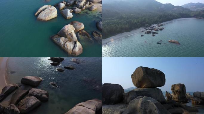 巽寮湾磨子石公园海边-广东惠州巽寮湾风景