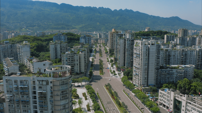 【4K】北碚区城市街道