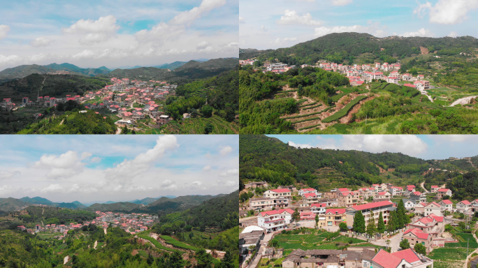 厦门军营村乡村振兴新农村航拍