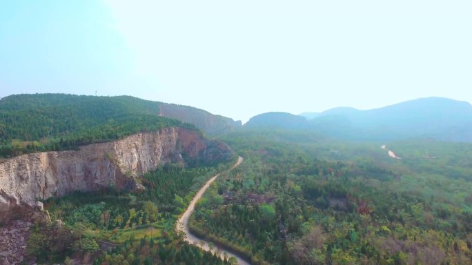 新乡太行凤凰山森林公园航拍