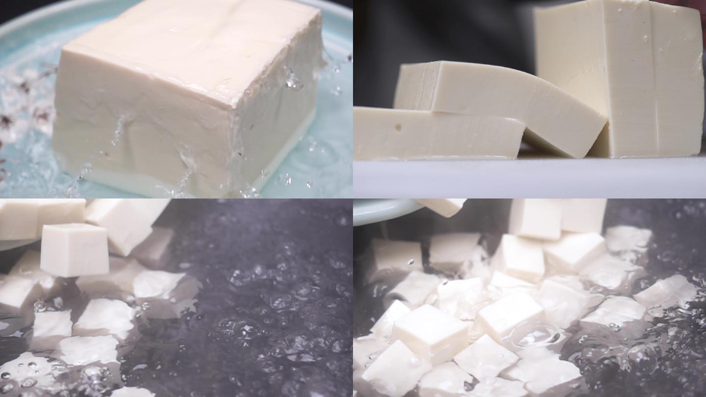 麻婆豆腐制作过程