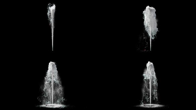 消防栓水柱透明通道