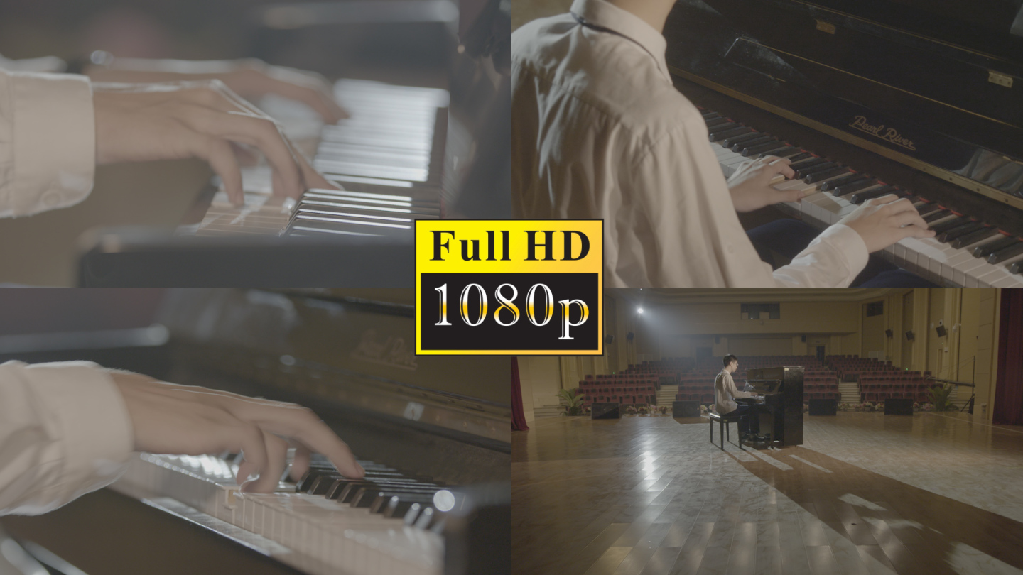 弹钢琴唯美抒情【1080P】