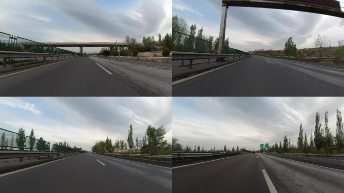 4K-原素材-高速公路记录