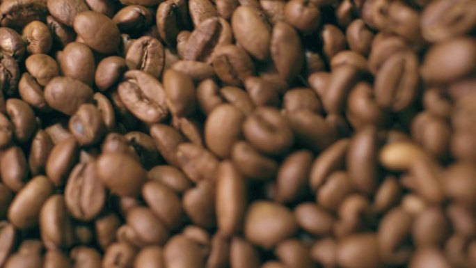 慢动作-咖啡豆烘焙