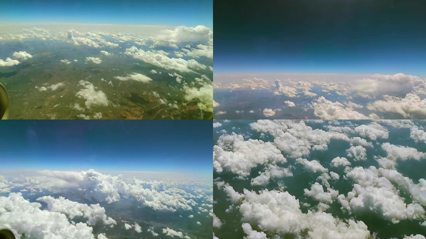 飞机上的云01