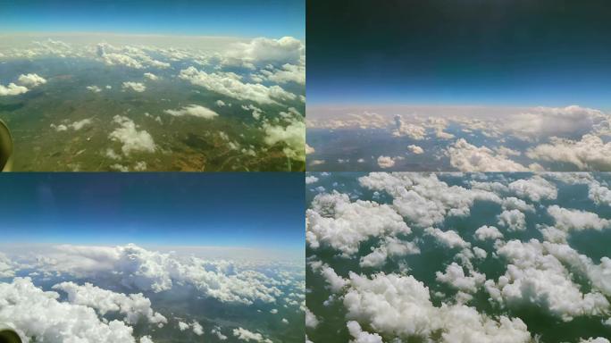 飞机上的云01