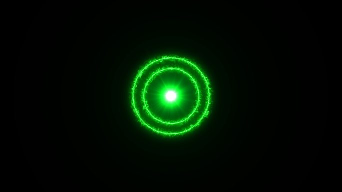 4K绿色光点电流雷达扩散通道视频