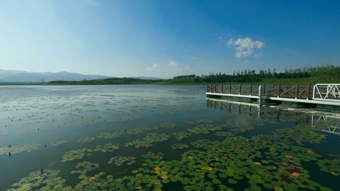 晋阳湖南岸