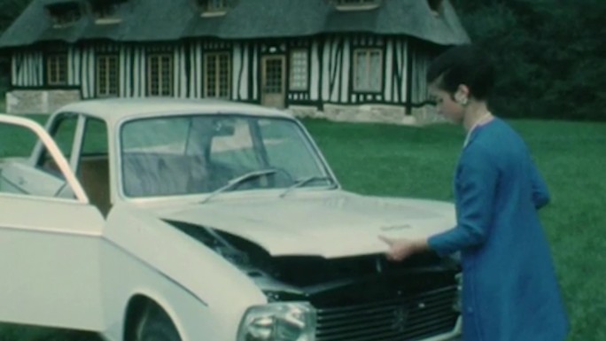 60年代法国标致汽车304