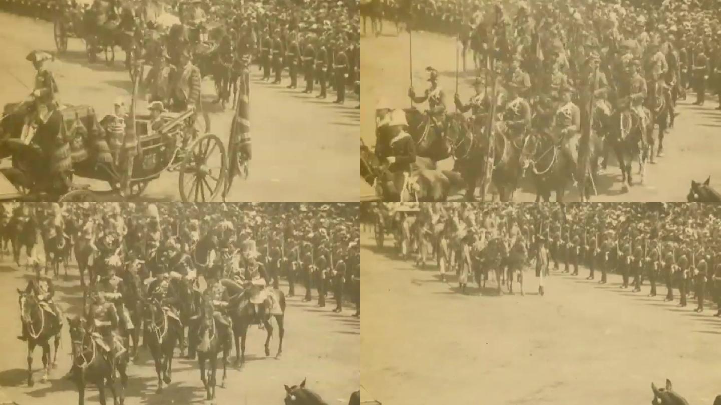 19世纪末维多利亚女王车队