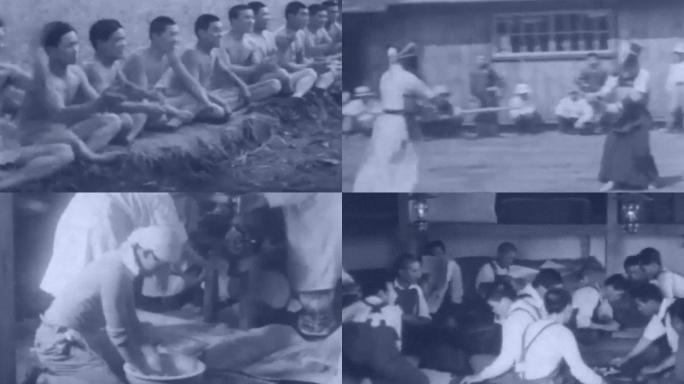40年代日本教育青年学生相扑剑道