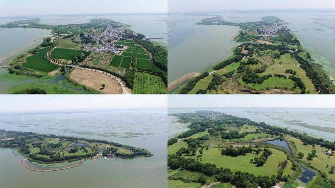 苏州莲花岛4K航拍