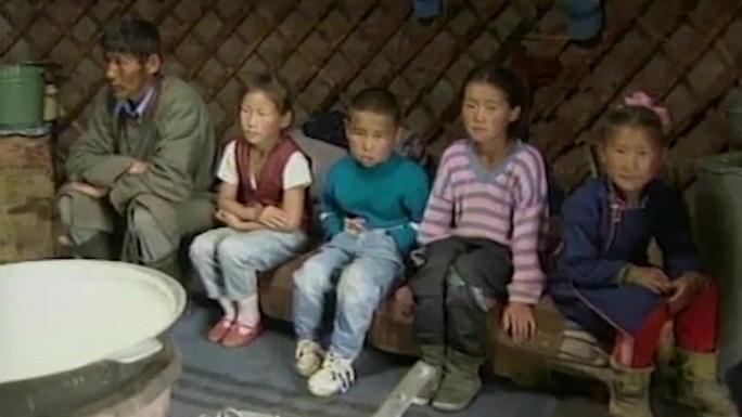 90年代蒙古游牧民族